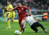 Fussball CHL  Saison 2011/2012:  FC Bayern Muenchen - FC Villarreal