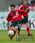 FUSSBALL   VfB Stuttgart - Bayer Leverkusen Yildiray Bastrk (Bayer)