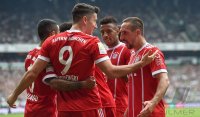 Fussball Bundesliga Saison 17/18: SV Werder Bremen - FC Bayern Muenchen