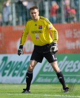 Fussball 3. Bundesliga : Torwart, Darius Kampa (Unterhaching)