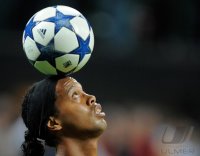 Fussball Champions League  Saison 2010/2011:  Ronaldinho (AC Mailand) , ENTT&acirc;&not;USCHT, ENTTAEUSCHT, ENTTAEUSCHUNG, ENTT&acirc;&not;USCHUNG, FRUST, FR