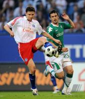 Fussball 1. Bundesliga: Hamburg - Bremen