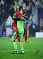 FUSSBALL INTERNATIONAL CHL VIERTELFINALE 12/13: Juventus Turin - FC Bayern Muenchen