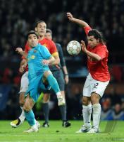 Fussball CHL  Halbfinale:  Manchester United  - FC Barcelona