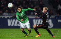Fussball 1. Bundesliga, Saison 2011/2012: Werder Bremen - Bayer 04 Leverkusen