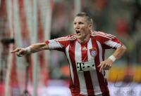 Fussball 1. Bundesliga Saison 2010/2011 JUBEL SCHWEINSTEIGER (FC Bayern Muenchen)