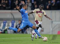 Fussball 1. Bundesliga  Saison 2010/2011:  TSG 1899 Hoffenheim - Hannover 96