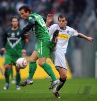 Fussball: 1. Bundesliga Saison 2010/2011: Moenchengladbach - Bremen
