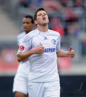 Fussball 1. Bundesliga  Saison 2010/2011:  1. FC Nuernberg - FC Schalke 04