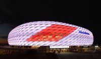 Fussball International Audi Cup 2015: Aussenansicht Allianz Arena