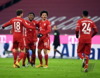 Fussball 1. Bundesliga Saison 20/21: FC Bayern Muenchen - 1.FSV Mainz 05