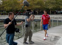 FUSSBALL 1. Bundesliga 14/15: Robert Lewandowski (FC Bayern Muenchen)