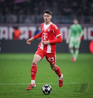 Fussball  Achtelfinal Rueckspiel CHL 25/26: FC Bayern Muenchen - Atalanta Bergamo