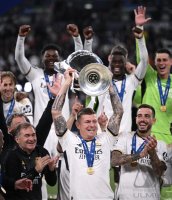 Fussball CHL FINALE 23/24 in London: Borussia Dortmund - Real Madrid