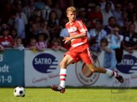 Fussball 1. Bundesliga: FC Bayern Muenchen, MUELLER am Ball