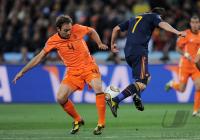 FUSSBALL WM 2010  FINALE:  Holland - Spanien