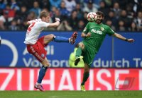 Fussball, 1. Bundesliga  Saison 2014/2015: Hamburger SV - FC Augsburg