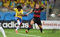 FUSSBALL WM 2014, HALBFINALE: Brasilien - Deutschland