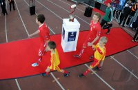 Fussball U21-EURO 2011 FINALE: Admir Mehmedi , Fabian Lustenberger (v.li., Schweiz)