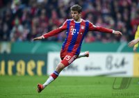 Fussball DFB Pokal Achtelfinale 14/15: Thomas Mueller (FC Bayern Muenchen)