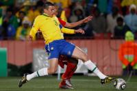 FUSSBALL WM 2010, VORRUNDE   Brasilien - Nord Korea