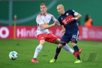 Fussball  DFB Pokal  2. Runde  Saison 17/18: RB Leipzig - FC Bayern Muenchen