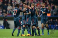 FUSSBALL  CHL  Saison 2013/2014:  FC Bayern Muenchen  - ZSKA Moskau