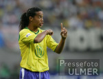 FIFA Confed Cup: Brasilien - Griechenland, Gestik Ronaldinho