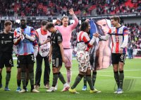 Fussball 1. Bundesliga  Saison  2025/2026  28. Spieltag SC Freiburg - FC Bayern Muenchen