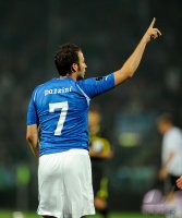 Fussball International EM 2012-Qualifikation:  Giampaolo Pazzini (Italien)