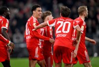 Fussball 1. Bundesliga  Saison  2025/2026  25. Spieltag FC Bayern Muenchen -  Borussia Moenchengladbach