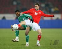 Fussball Laenderspiel Schweiz - Nigeria
