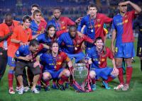 Fussball International Champions League FINALE 08/09  Barcelona - ManU)