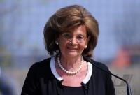 Fussball: Charlotte Knobloch (Praesidentin Zentralrat der Juden)