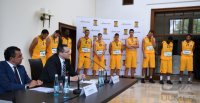 Basketball 1. Bundesliga 14/15:  Teampraesentation  Walter Tigers Tuebingen