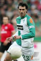 Fussball 1. Bundesliga: Bremen, ALMEIDA Einzelaktion