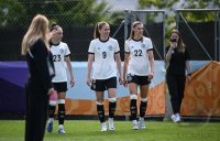 Fussball International Euro 2025,
Mannschaftsfoto Deutsche Frauen Nationalmannschaft