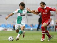 Fussball Premiere Ligapokal SV Werder Bremen - FC Bayern Muenchen