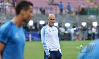 Fussball Champions League Finale 2016: Trainer Zinedine Zidane (Real Madrid)