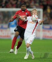 Fussball 1. Bundesliga  Saison 2010/2011:  SC Freiburg - FSV Mainz 05