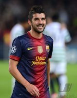 FUSSBALL INTERNATIONAL CHL 12/13: David Villa (Barca)
