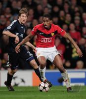 FUSSBALL  International CHL 09/10 : Manchester United - FC Bayern  Muenchen