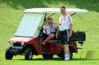 Fussball 1. Bundesliga: Training beim FC Bayern Muenchen