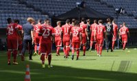 Fussball 1. Bundesliga 2017/2018: Fototermin beim FC Bayern Muenchen