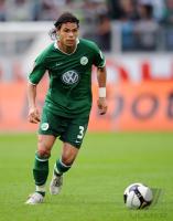 FUSSBALL 1. BUNDESLIGA, Wolfsburg: ALVIM Einzelaktion