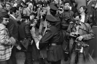 Fussball-EM 1972 Finale: Zusammenstoss Polizei mit Zuseher