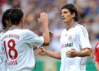 Fussball DFB Pokal 1. Runde  09/10  Spvgg Neckarelz - FC Bayern Muenchen