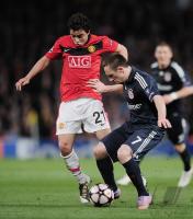 FUSSBALL  International CHL 09/10 :  Manchester United - FC Bayern  Muenchen