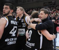 Basketball 1. Bundesliga  11/12:  Walter Tigers Tuebingen - EWE Baskets Oldenburg