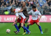 Fussball, 1. Bundesliga, Saison 2010/2011: FC St. Pauli - Hamburger SV